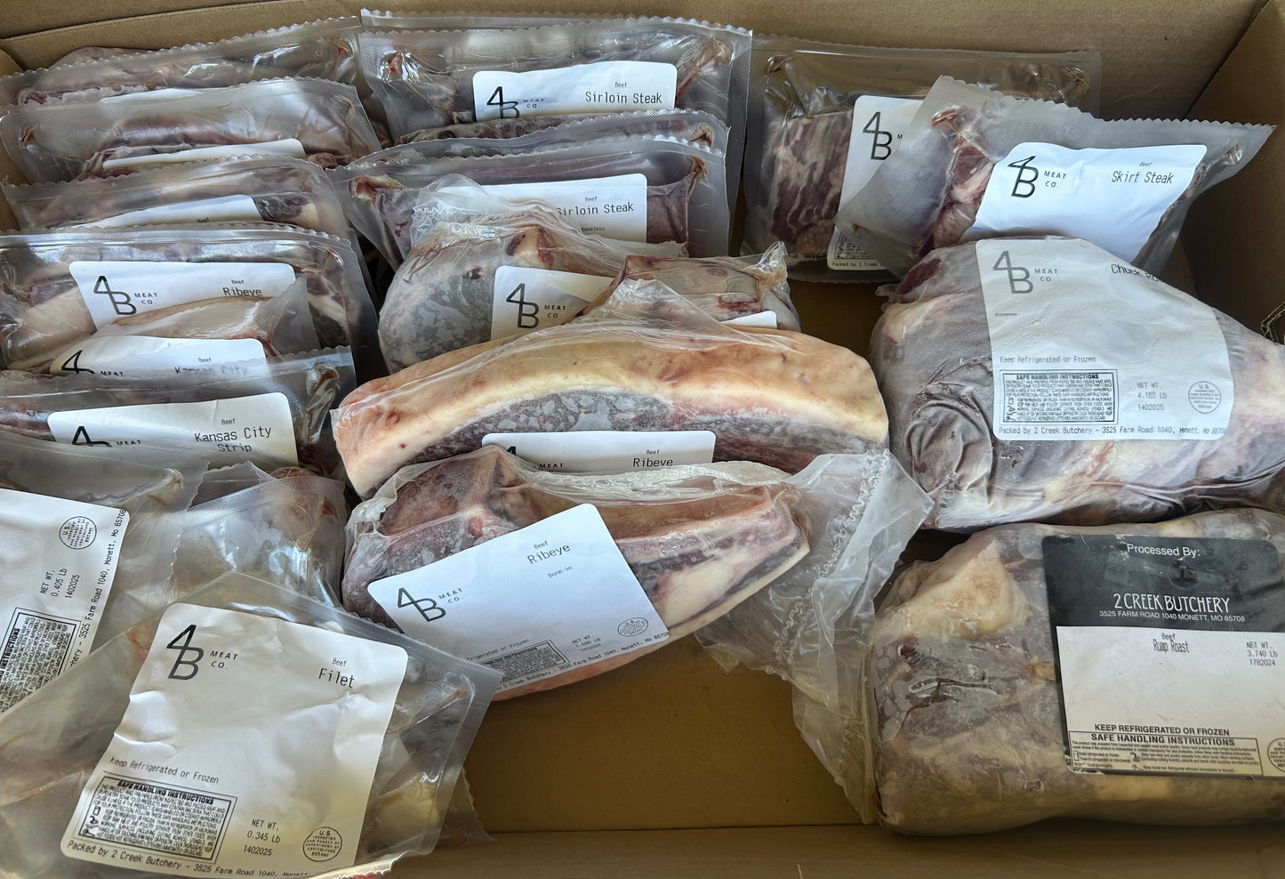 1/4 Beef Box