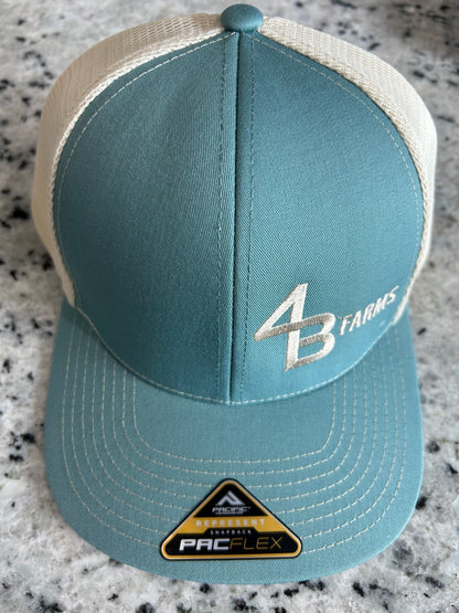 4B Farms Blue/Tan Hat