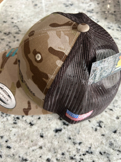 4B Farms Camo Hat